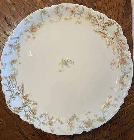 Schleiger 57A-1 Handled Cake Plate