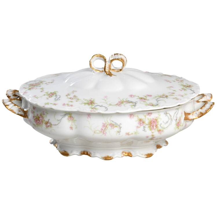 Schleiger 57A-1 Oval Covered Vegetable by Haviland