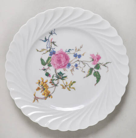 Fleurs Et Fruits De Saxe  Salad Plate