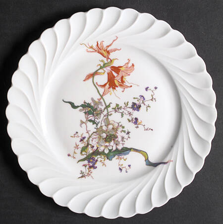 Fleurs Et Fruits De Saxe  Luncheon Plate