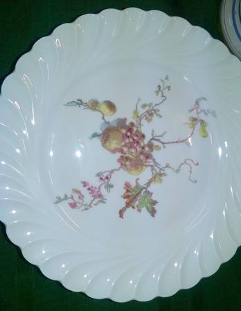 Fleurs Et Fruits De Saxe  Luncheon Plate