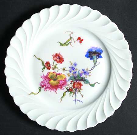 Fleurs Et Fruits De Saxe  Luncheon Plate