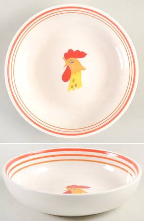 Coq Rouge Coupe Cereal Bowl
