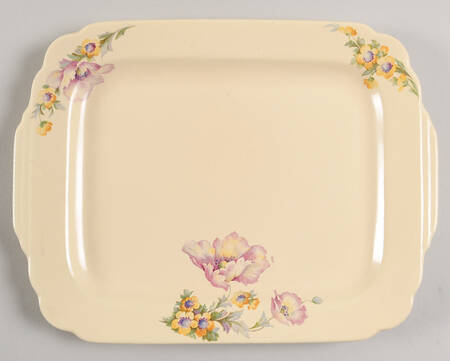 C183 11" Oval Serving Platter by Homer Laughlin 