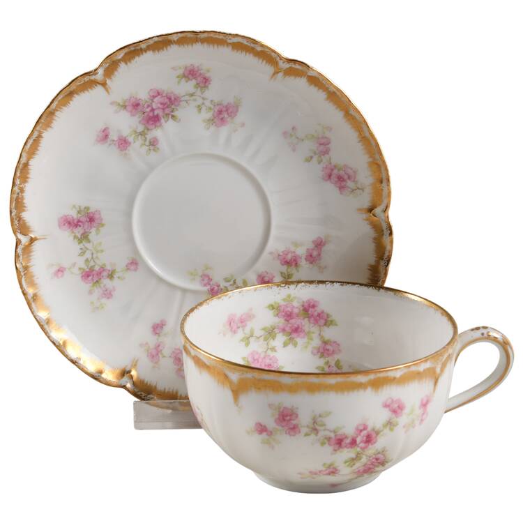 Schleiger 67F Oversized Cup & Saucer Set