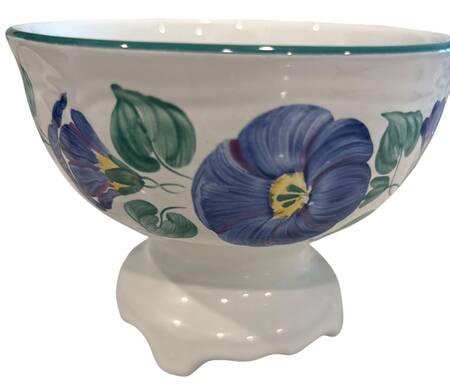 Petunia 4" Footed Bowl