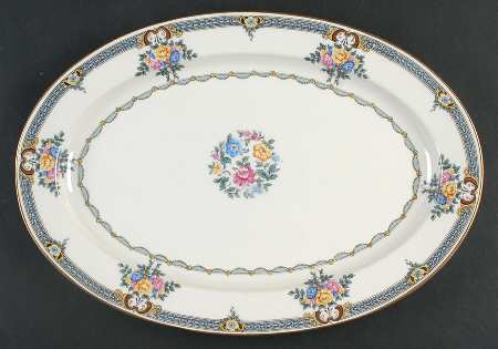 HUT621 14" Oval Serving Platter