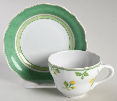 Summerdream Flat Demitasse Cup & Saucer Set