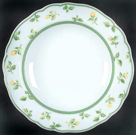 Rose (Summerdream) Rim Soup Bowl