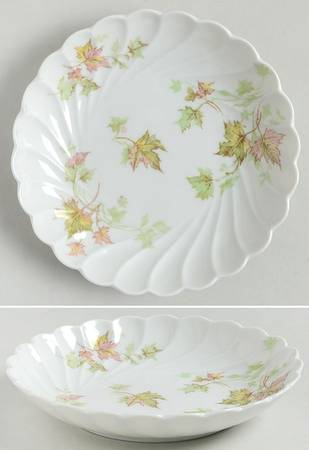 Autumn Leaf (No Trim) Fruit/Dessert (Sauce) Bowl