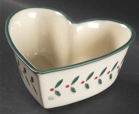 Berries Heart Shaped Bowl