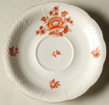 Nanking Bouquet Rust (NBR) Saucer