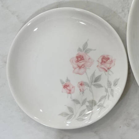 Pastel Rose Bread & Butter Plate