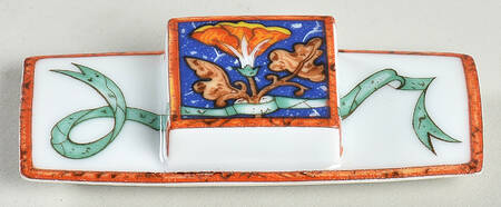Marqueterie Lid for Sugar Bowl