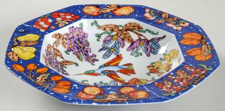 Marqueterie Rim Soup Bowl