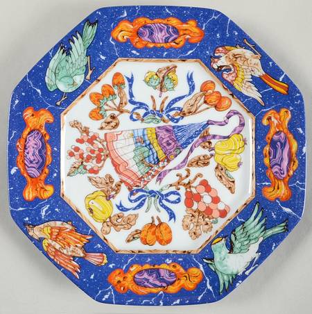 Marqueterie Luncheon Plate