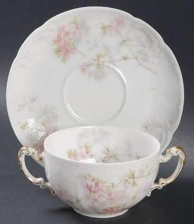 Schleiger 83 Flat Bouillon Cup & Saucer