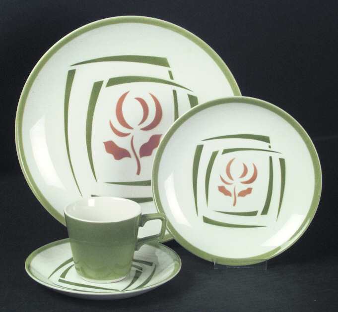 Orient Flat Cup & Saucer Set