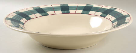 Buffalo Check 12" Round Vegetable Bowl