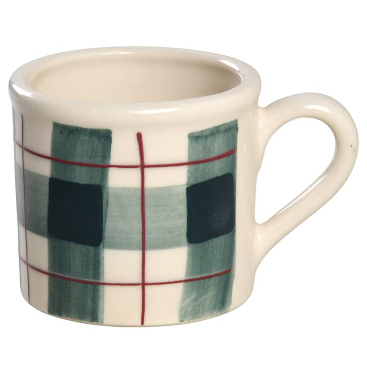 Buffalo Check Flat Cup