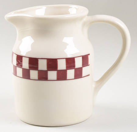 Red Checks 36 Oz Pitcher