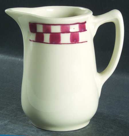 Red Checks 10 Oz Pitcher