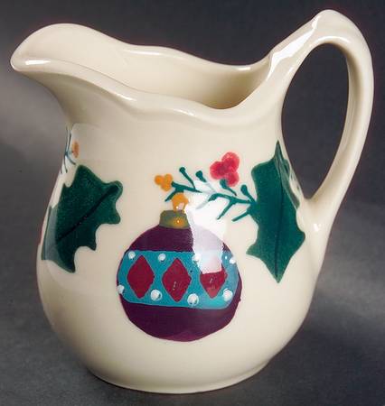 Christmas Traditions Creamer