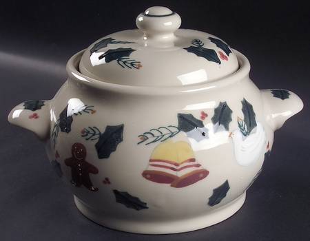 Christmas Traditions Tureen &  Lid