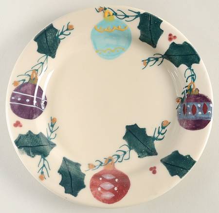Christmas Traditions Salad Plate