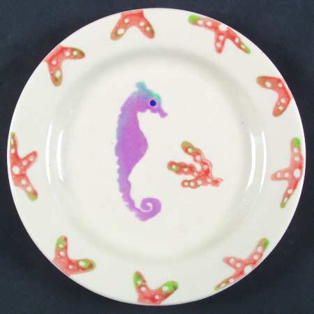Coral Reef Salad Plate