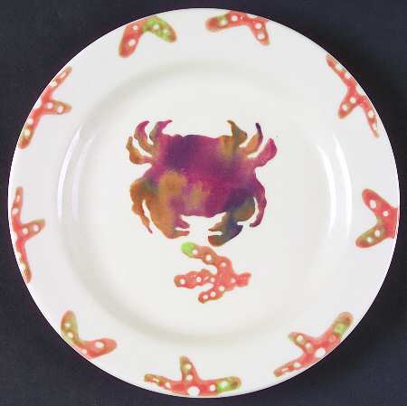 Coral Reef Salad Plate