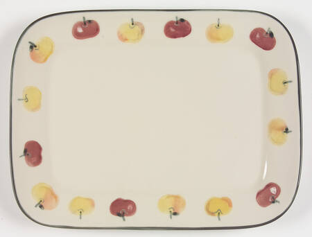 Golden Delicious 12" Rectangular Serving Platter