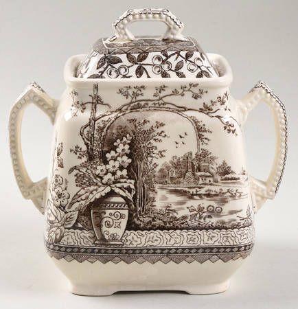 Rustic Oversize Sugar Bowl & Lid