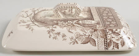 Rustic Lid for Rectangular Tureen