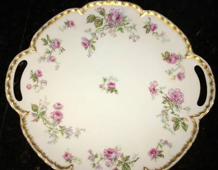 Schleiger 1145-4 Handled Cake Plate