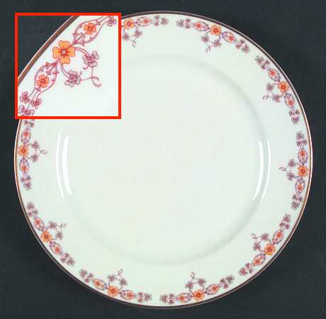 Schleiger 771 Luncheon Plate