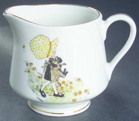 Girl with Cat Creamer