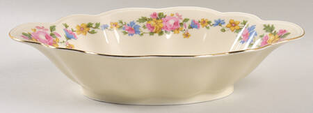 HWC2 9" Oval Vegetable Bowl by HW (Germany, Czech)