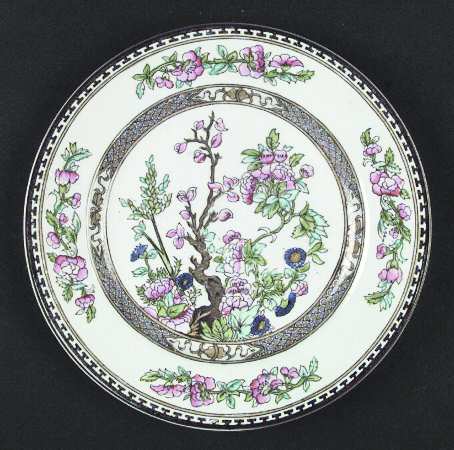 Indian Tree (Smooth, Green) Salad Plate