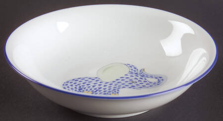Baby Collection Blue Child's Bowl