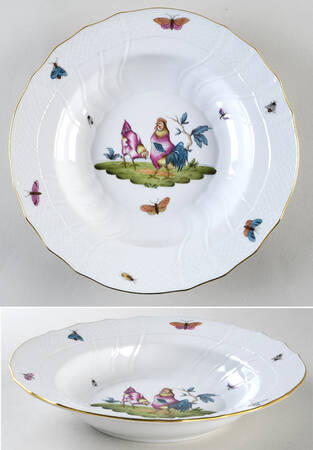 Chanticleer Large Rim Soup Bowl