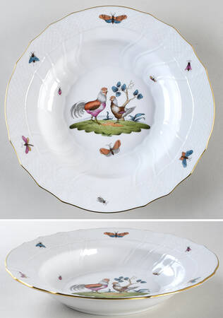 Chanticleer Large Rim Soup Bowl