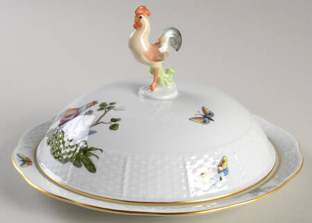 Chanticleer Muffin Dish & Lid