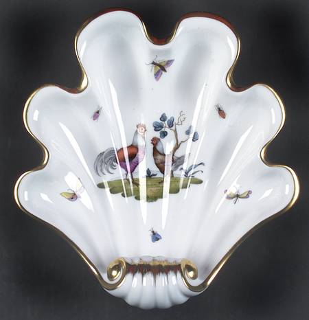 Chanticleer Shell Shaped Dish