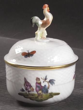 Chanticleer Sugar Bowl & Lid