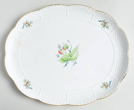 HER16 12" Oval Tray