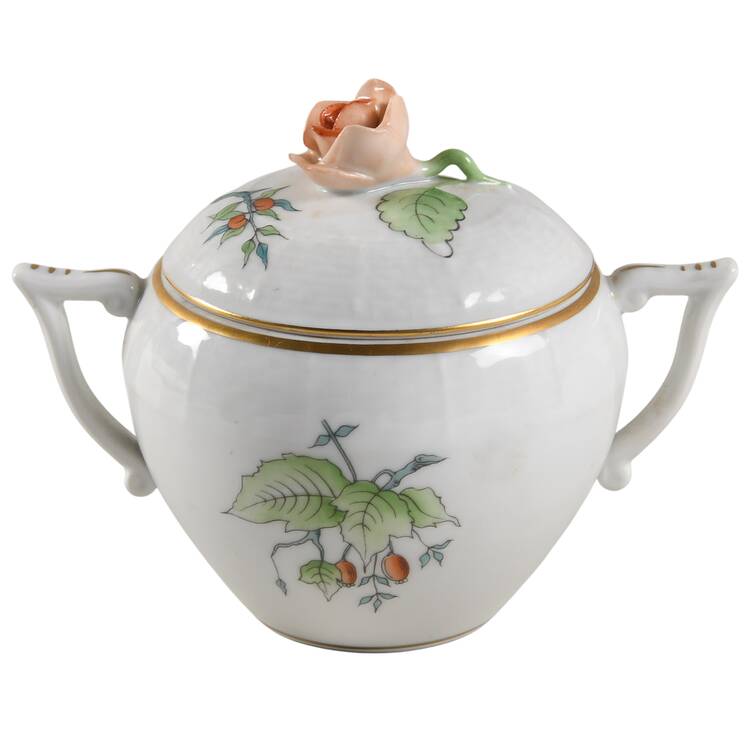 HER16 Sugar Bowl & Lid