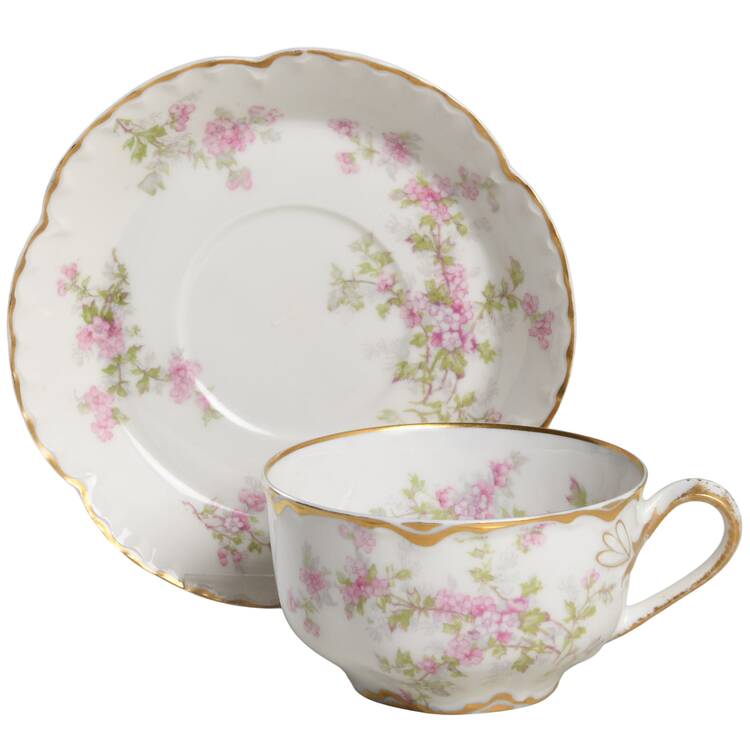 Schleiger 29Q Flat Cup & Saucer Set