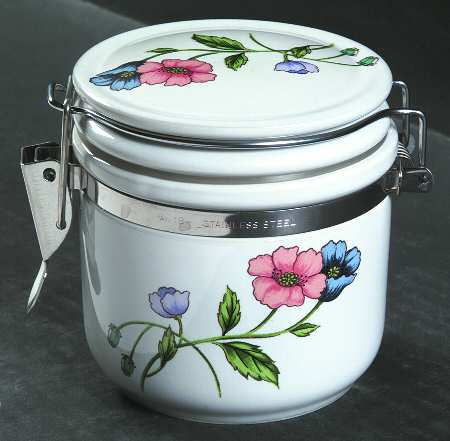 Poppy 4" Storage Jar & Lid