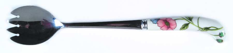 Poppy Salad Serving Fork with Stainless Prongs